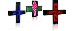 LED displays - Pharmacy crosses